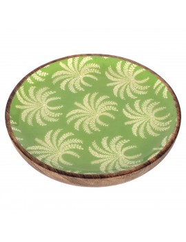 Assiette palmiers petit