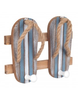 Patère tongs 2 boutons