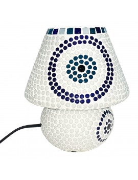 Lampe mosaïque de table