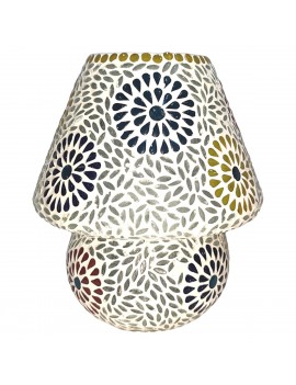 LAMPE Mosaïque en verre de...