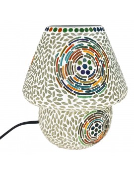 Lampe mosaïque de table