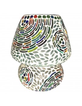 Lampe mosaïque de table
