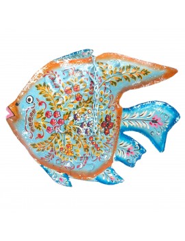 POISSON en métal Décoration...