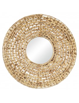 MIROIR mural rond en Fibre...