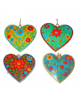 Coeur pendentif 4 diff.