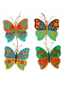 Papillon pendentif 4 diff.