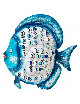 POISSON en métal Photophore...