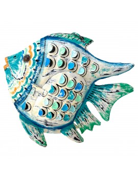 POISSON en métal Bougeoir...