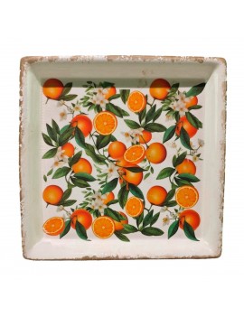 Assiette carré 21cm en...