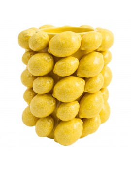 Pot VASE Jaune en Dolomite...