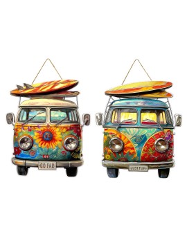 Décoration murale van 2 diff.