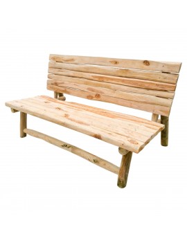 BANC 2 places en Bois Teck...