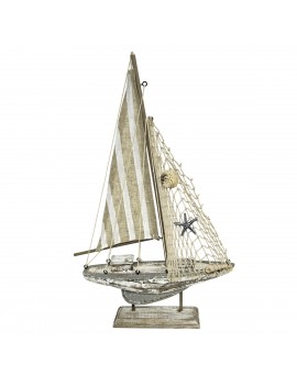 VOILIER Bateau 41cm en Bois...