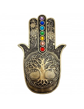 Plateau brûle-encens main...