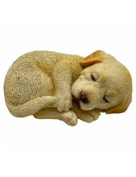 CHIEN couché Statue...