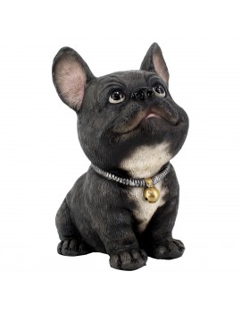 Chiot Bouledogue assis...