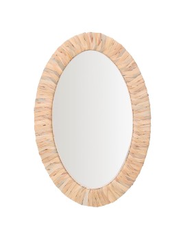 MIROIR mural de forme Ovale...