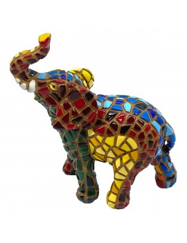 Éléphant mosaïque petit