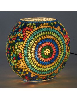 LAMPE Mosaïque en Verre de...